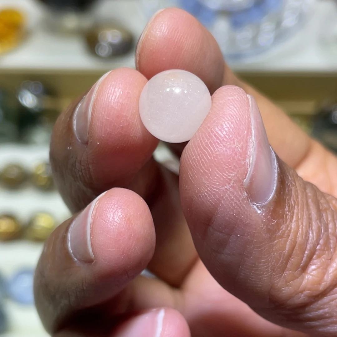 水晶未镶嵌珠宝半成品