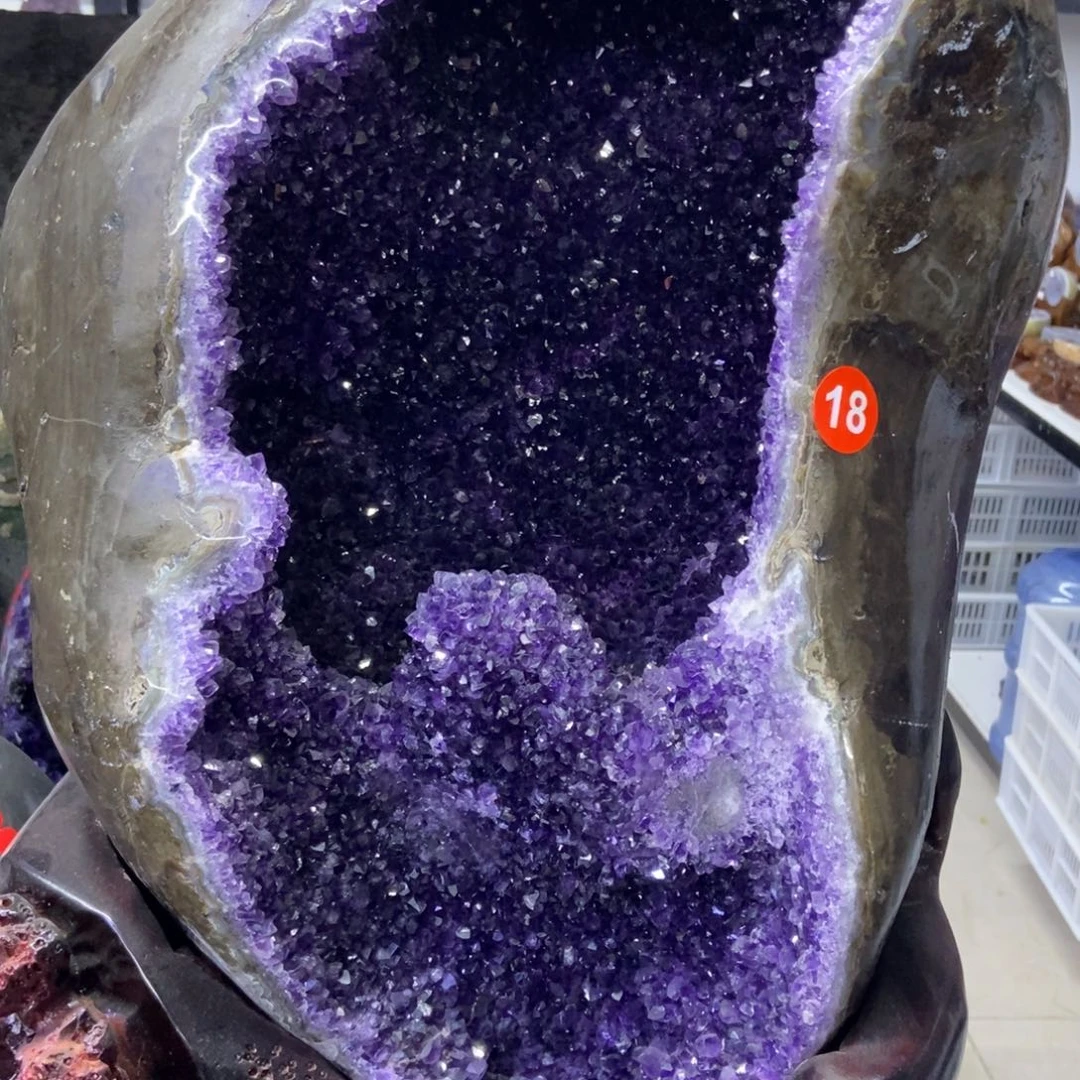 紫晶大型摆件（非配饰）未镶嵌琪