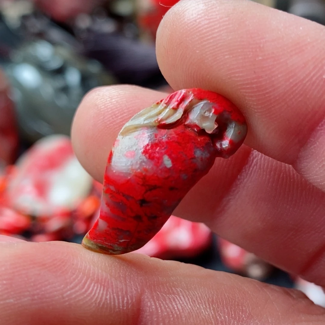 昌化鸡血石昌化鸡血石挂件