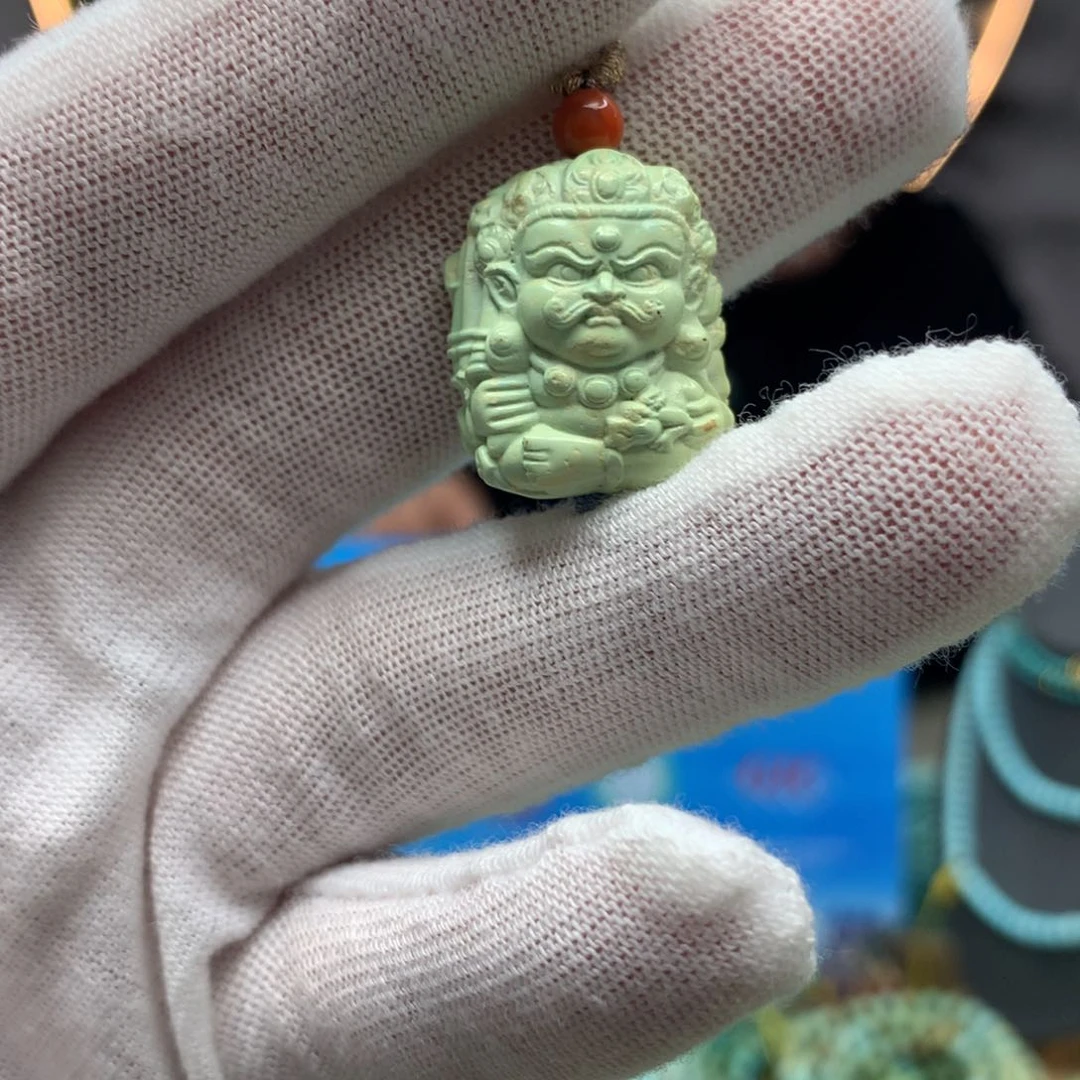 绿松石挂件未镶嵌