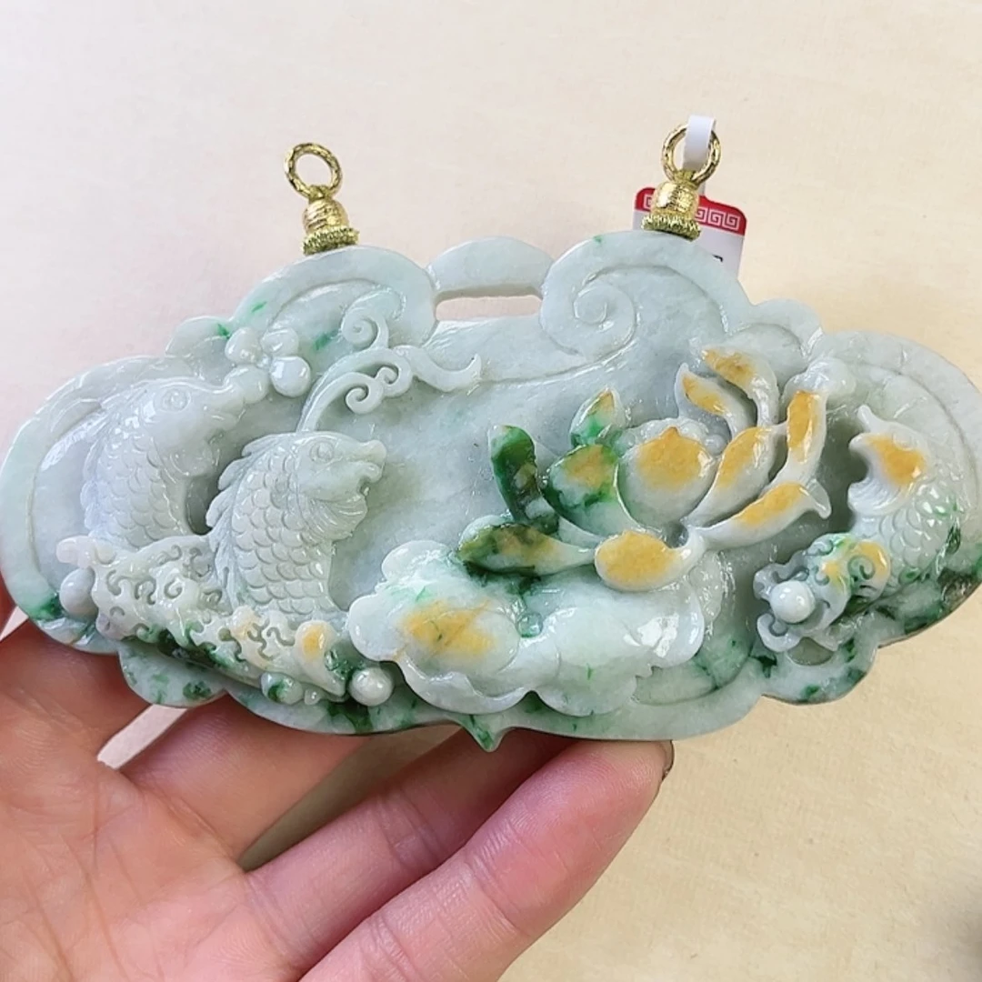 【闪购商品】翡翠颈饰未镶嵌挂件