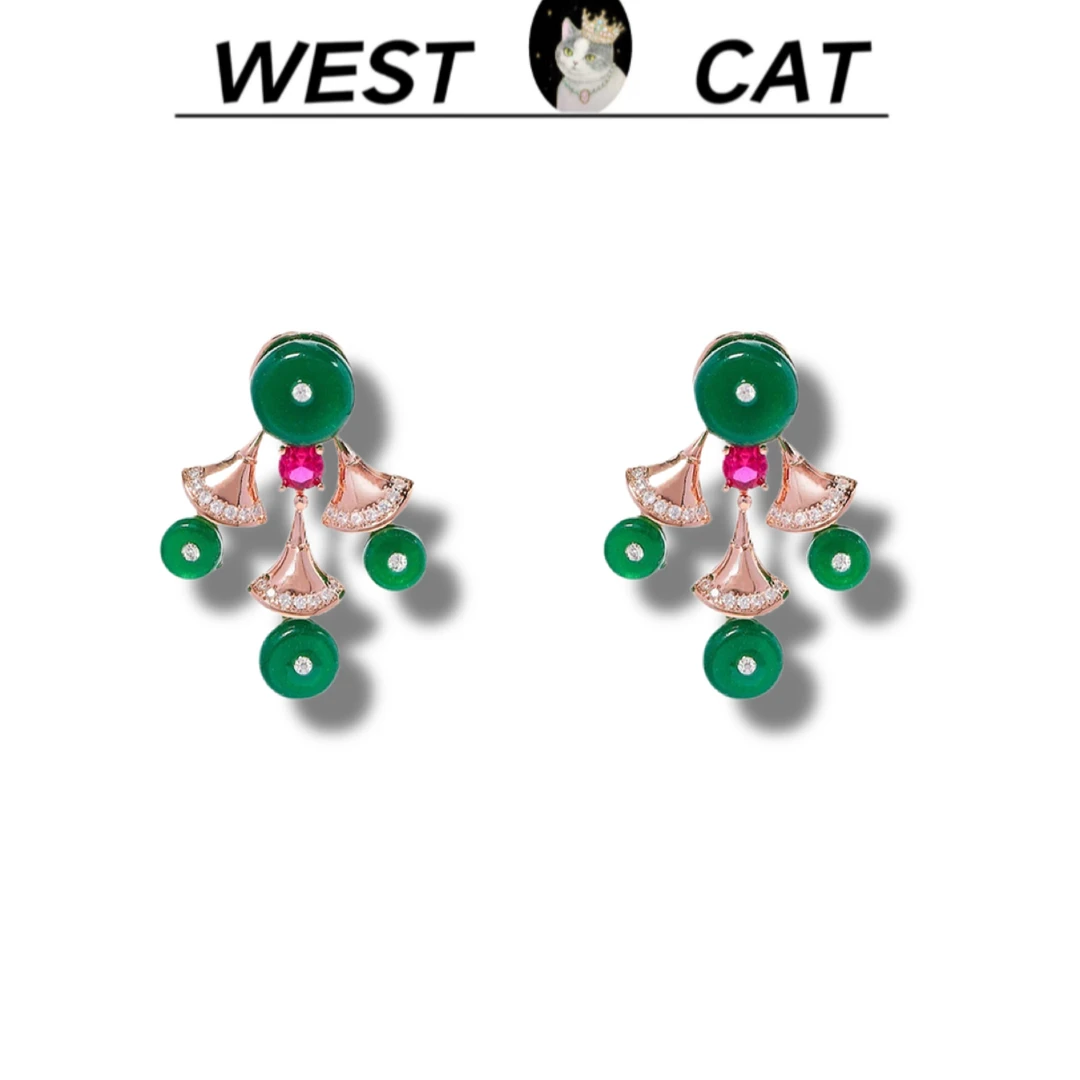 外货高品高奢耳钉V-3412