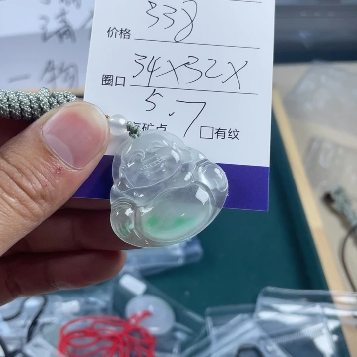 翡翠佛公一物一拍