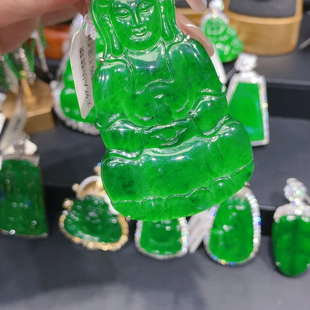 【闪购商品】颈饰未镶嵌翡翠柒姐