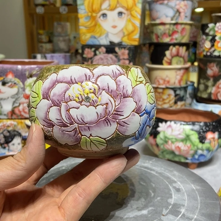 景德镇艺术手绘作品