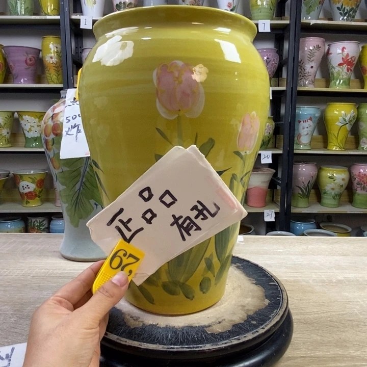景德镇高温陶瓷花盆