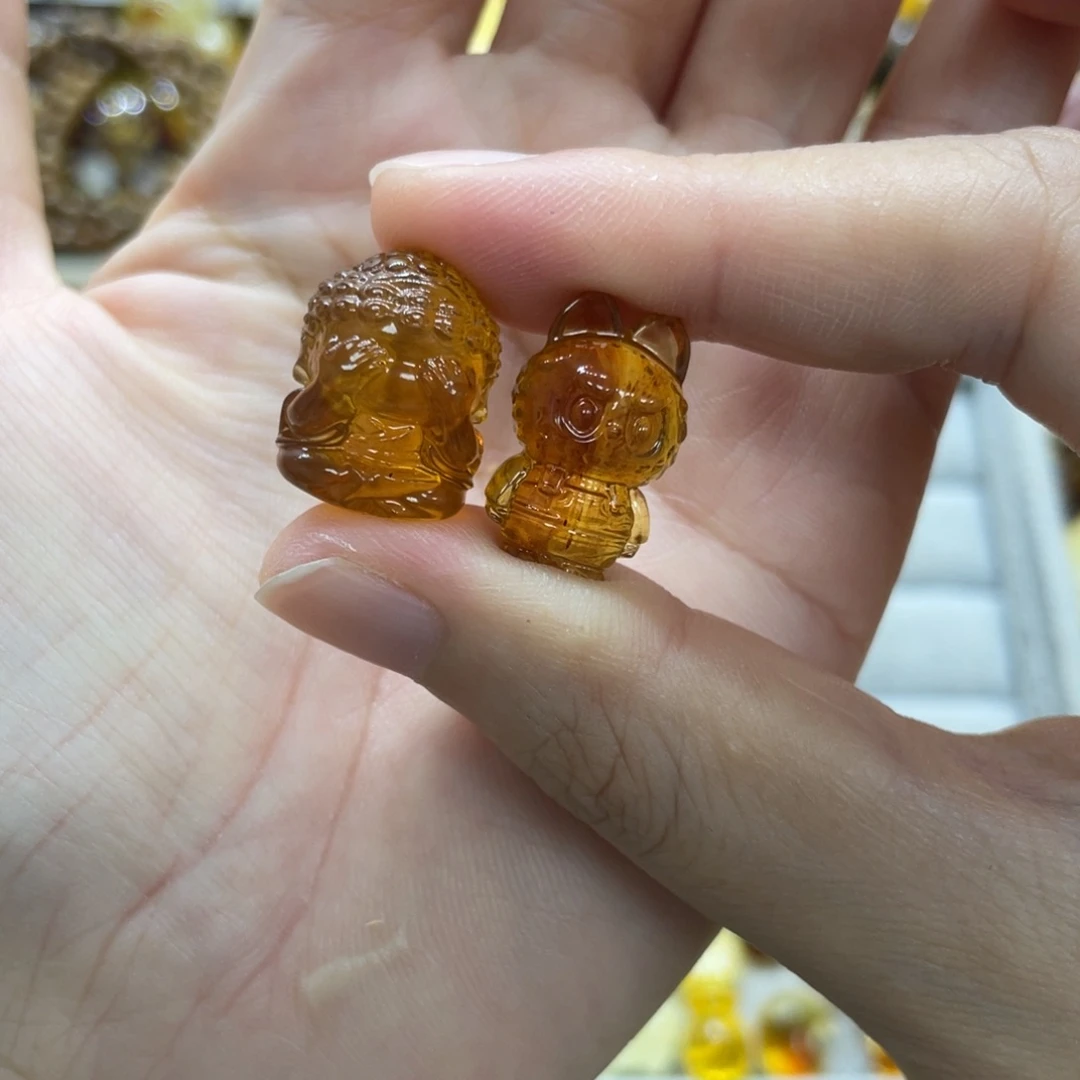 裸石琥珀未镶嵌天然琥珀