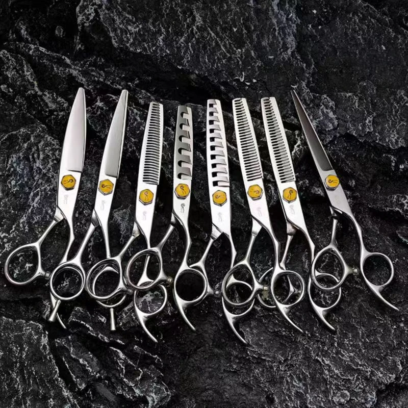 理发师发廊专业正品美发剪刀平剪牙剪无痕打薄剪剪发剪刀鱼骨剪刀