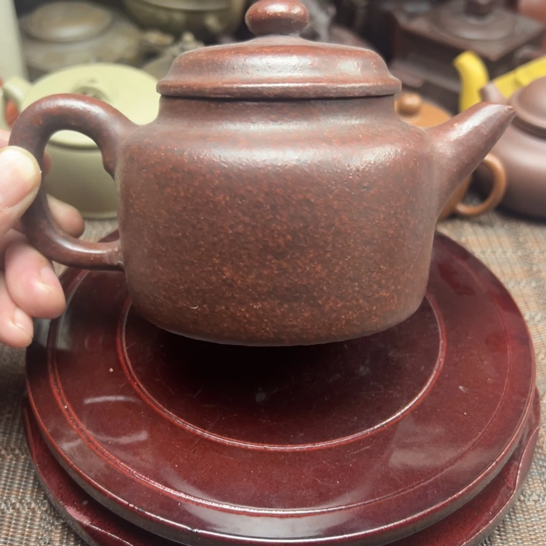 紫砂茶壶宜兴原矿紫砂壶300毫升容量