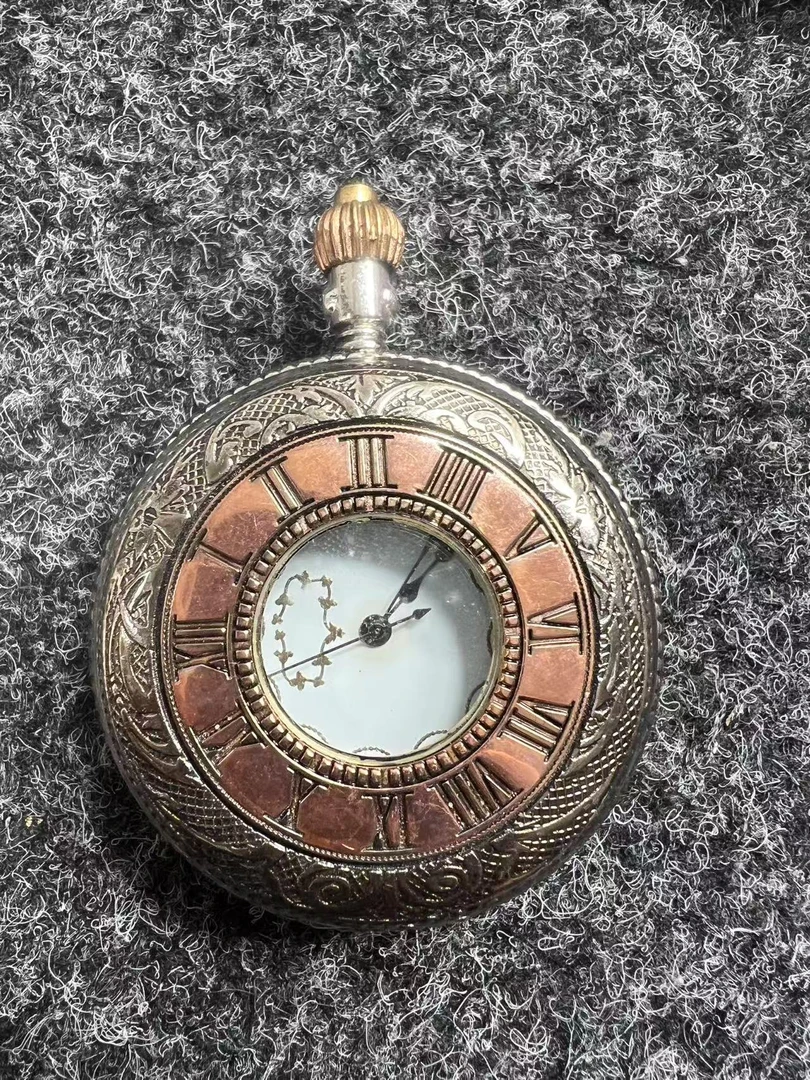 女士复古小众手动机械怀表适合作为送女生生日礼物