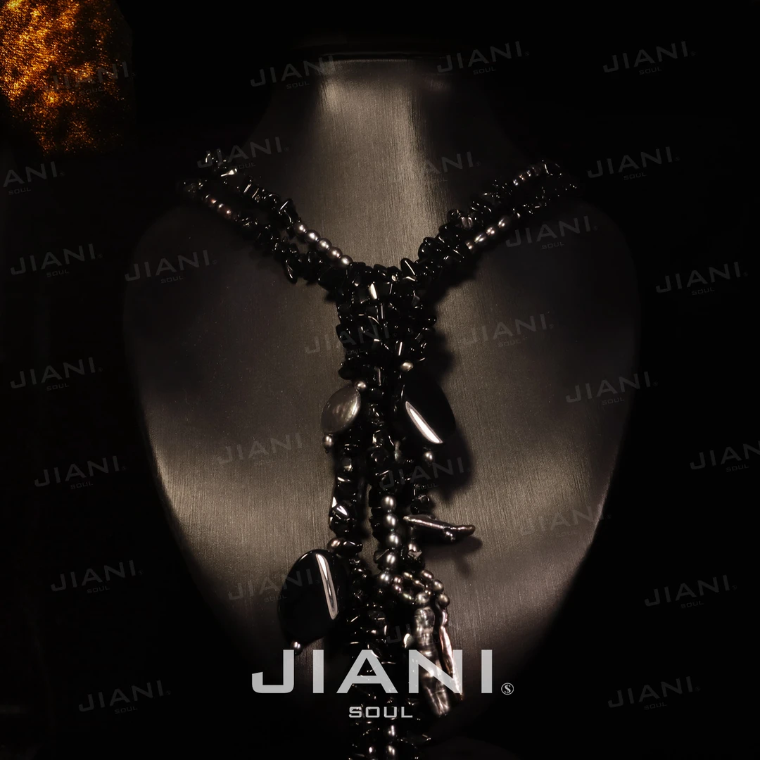 合金项链 JIANI【黑色巴洛克“黑夜星河”高端神秘】项链