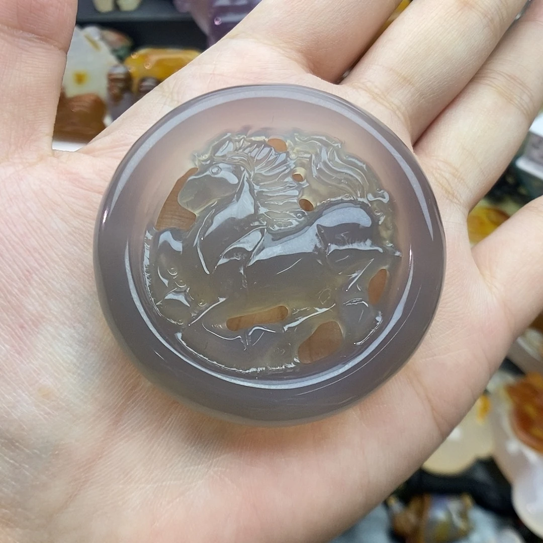 玛瑙/玉髓未镶嵌颈饰