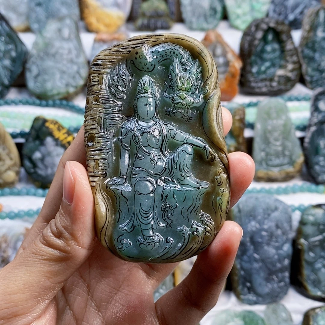 ℳ***ঞ定制翡翠未镶嵌翡翠定制链接