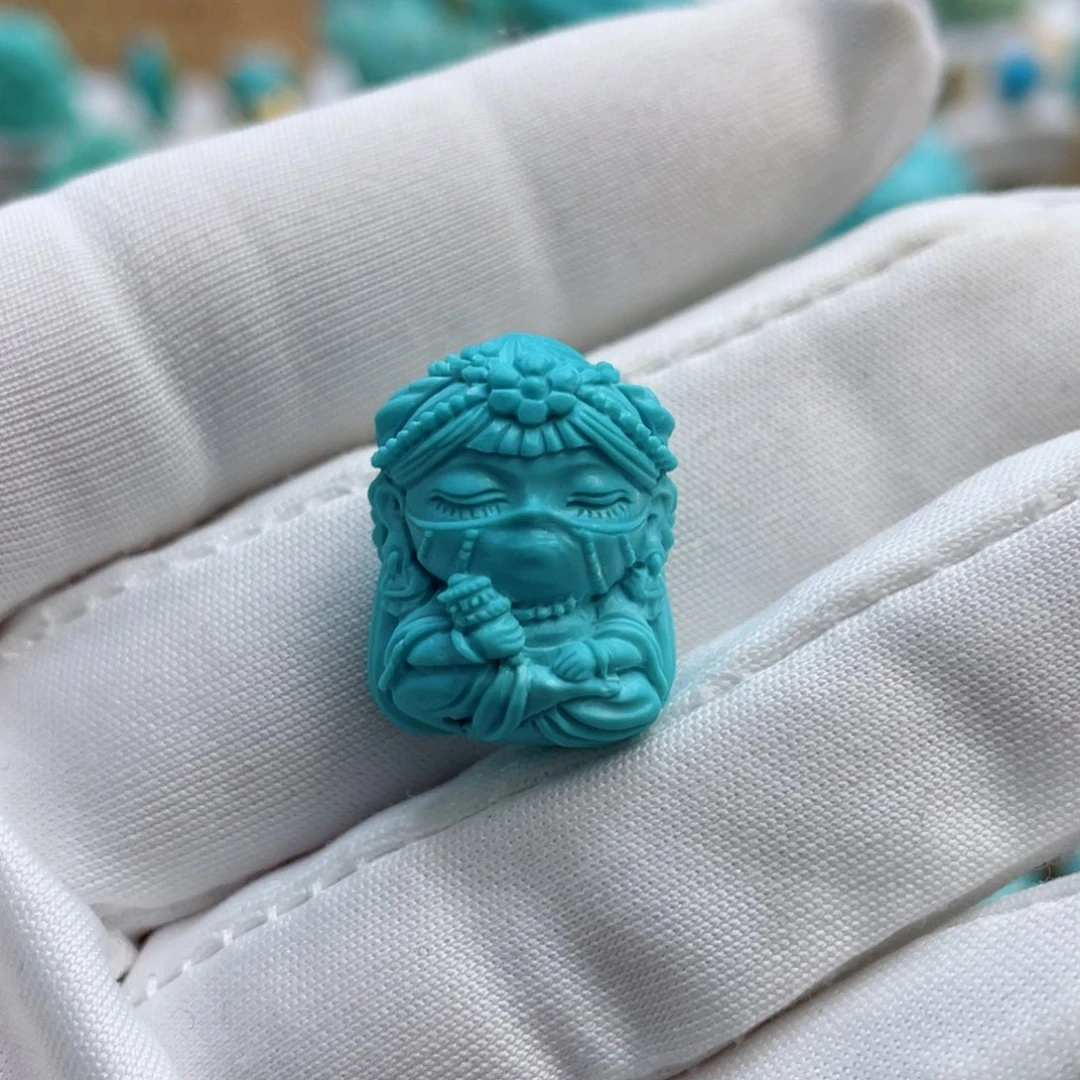 绿松石珠宝奇石未镶嵌