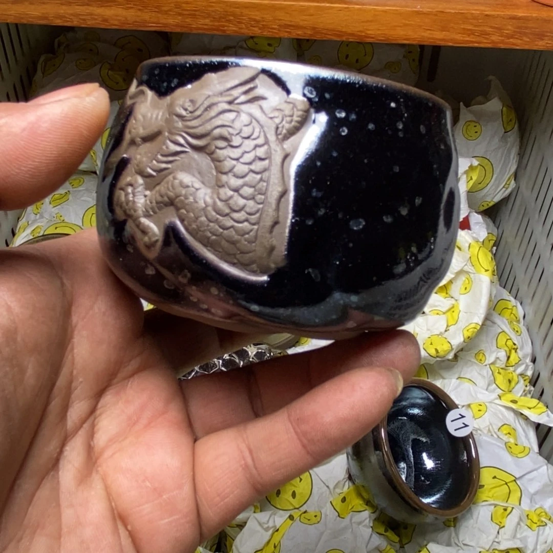 茶盏建盏喝茶主人杯茶杯