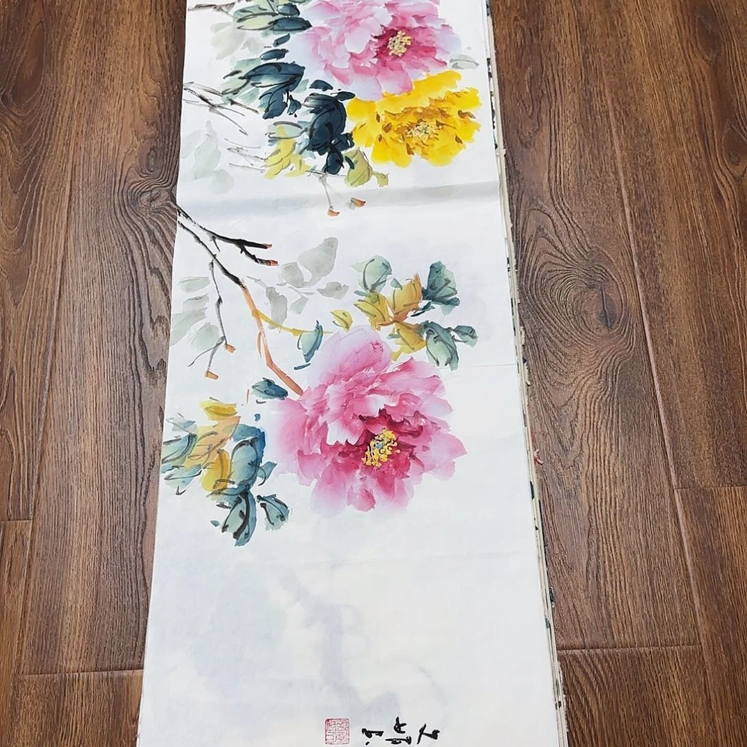 国画国画作品集一个由