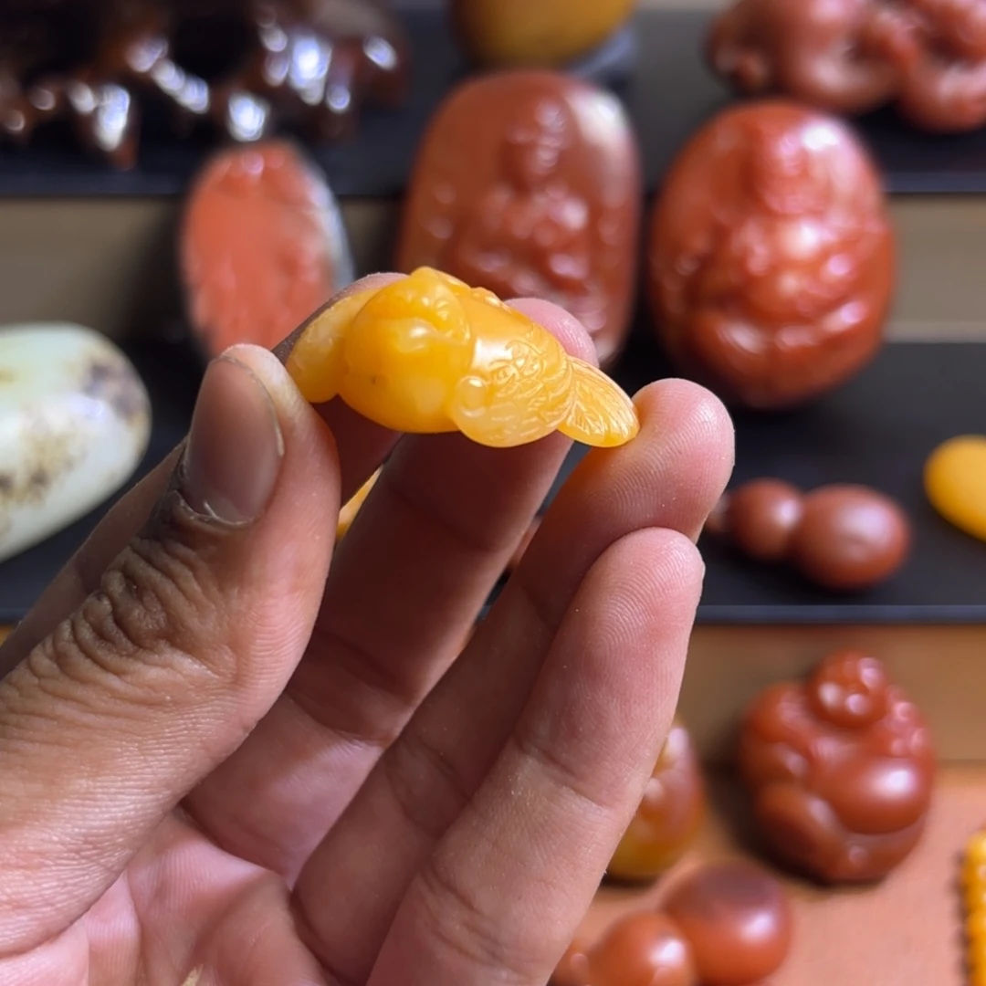 聚***塬和田玉未镶嵌颈饰