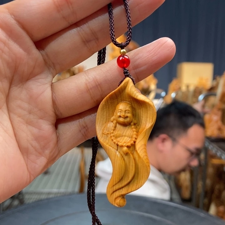 柏木（崖柏）手把件