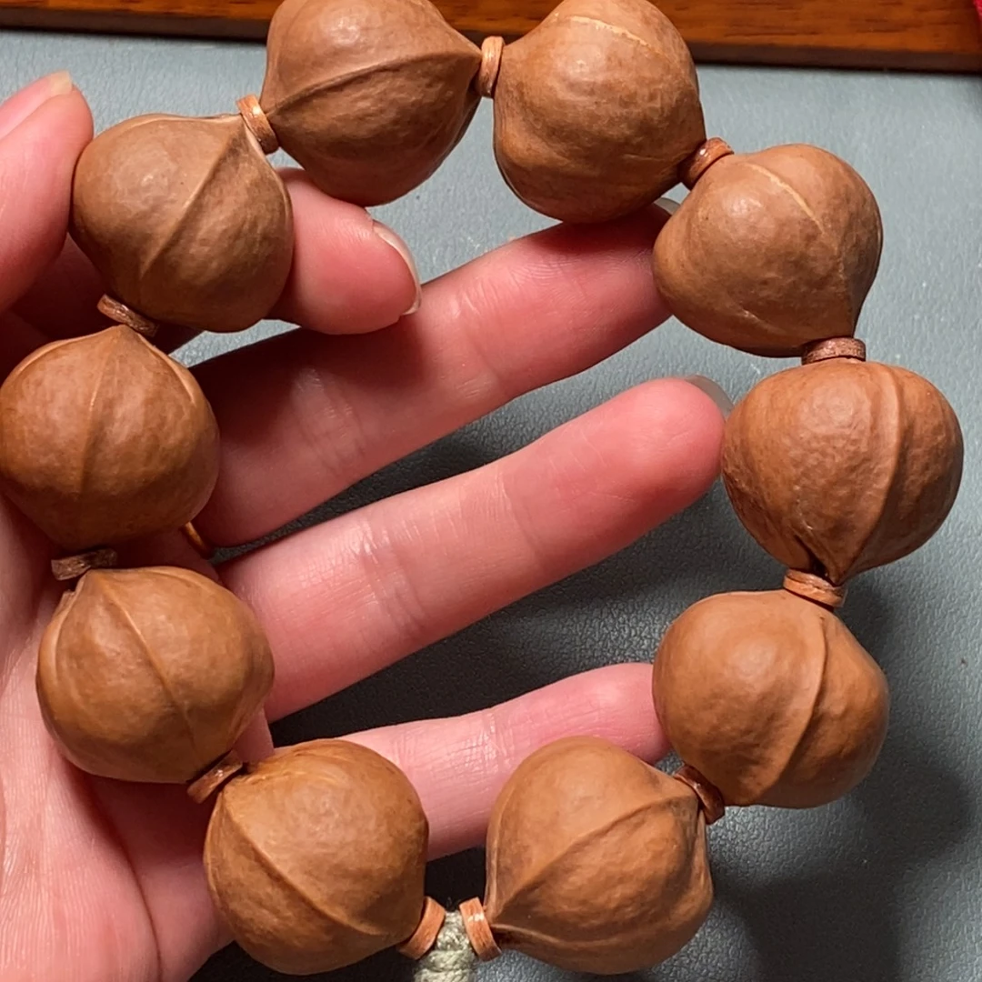 碧***天手串/手链橄榄核2323梅林铁三花橄榄核