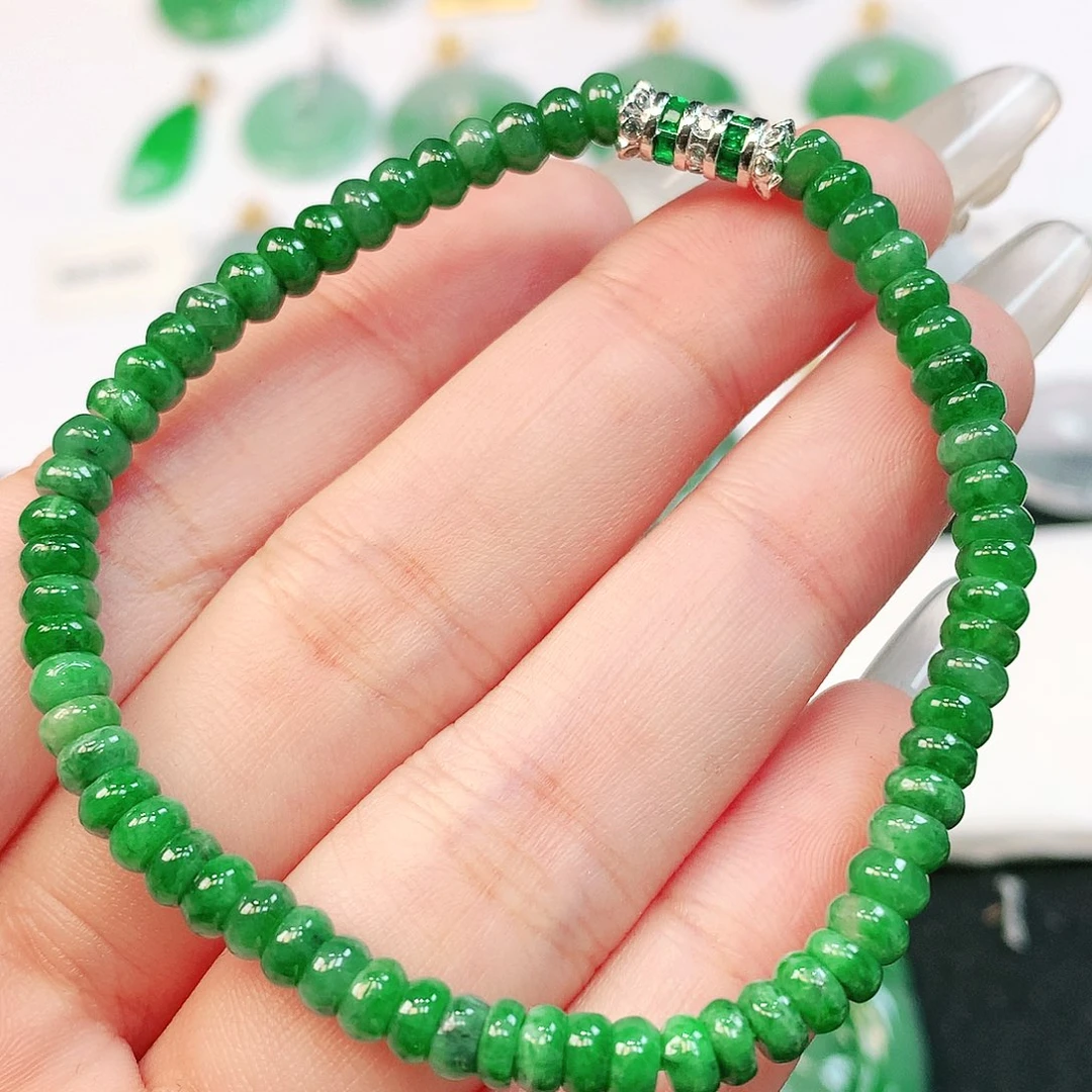 翡翠未镶嵌颈饰缅甸翡翠