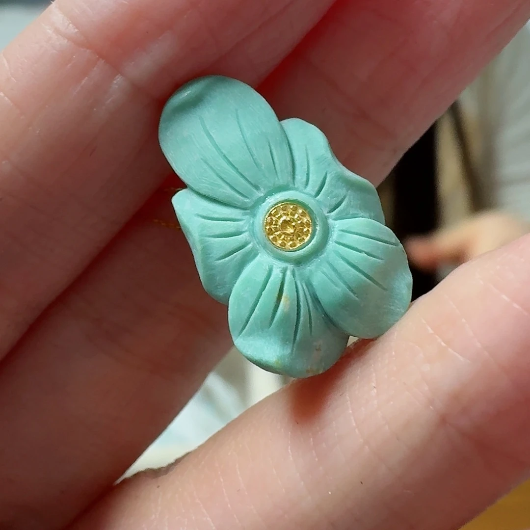 绿松石珠宝奇石未镶嵌