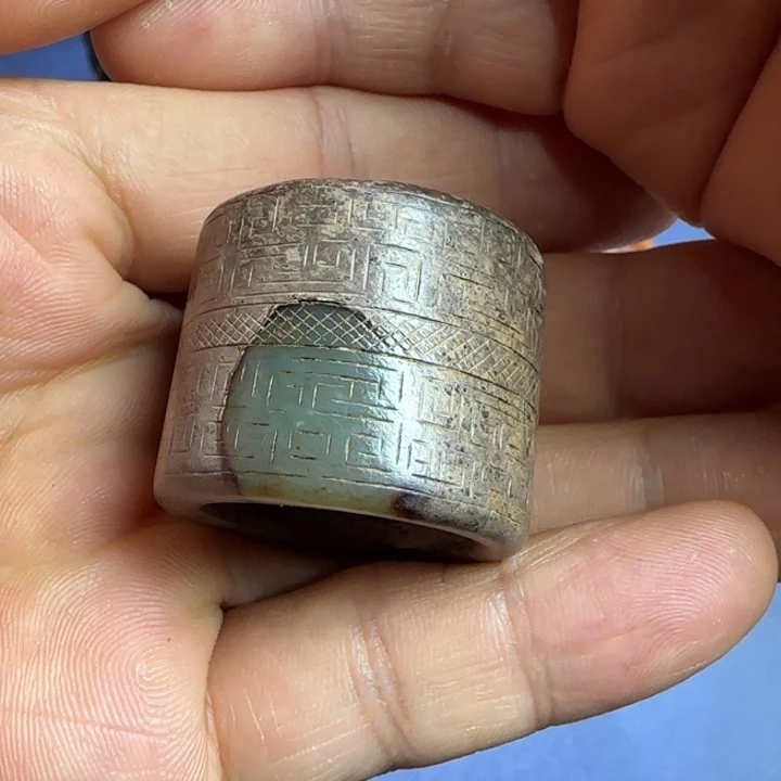 和田玉未镶嵌挂件海*