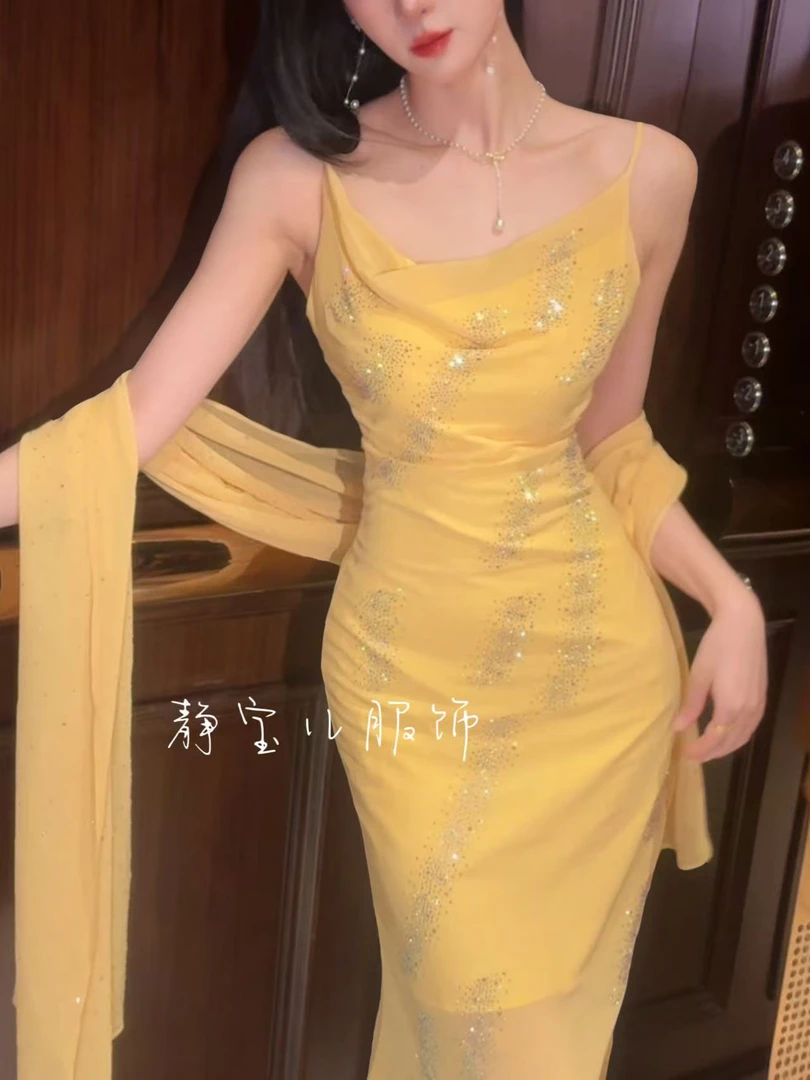 静宝儿【织秋意】时尚高定设计师款连衣裙