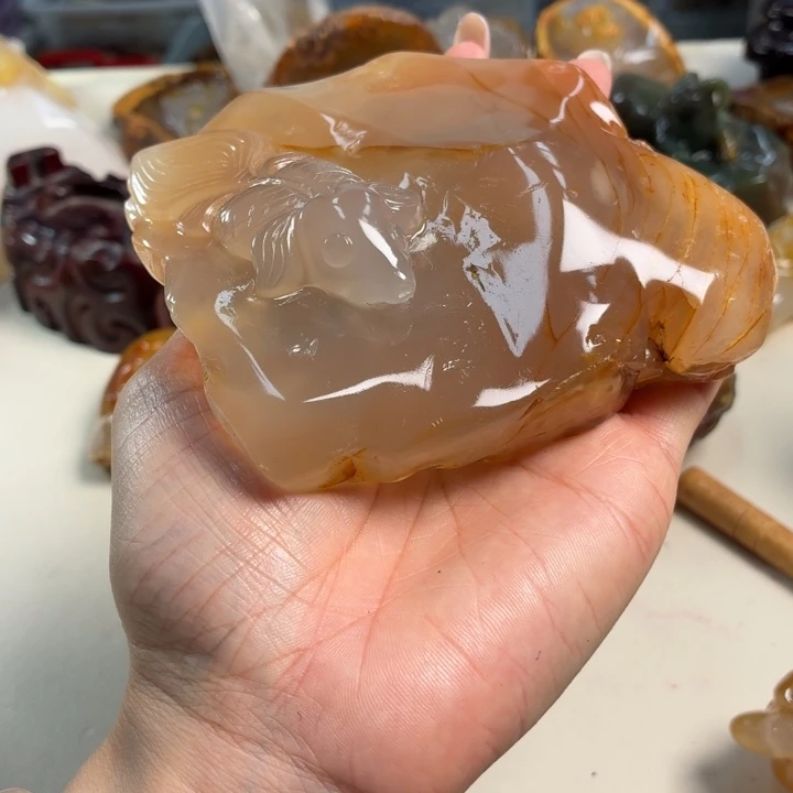 未镶嵌吊坠(不含链)玛瑙/玉髓