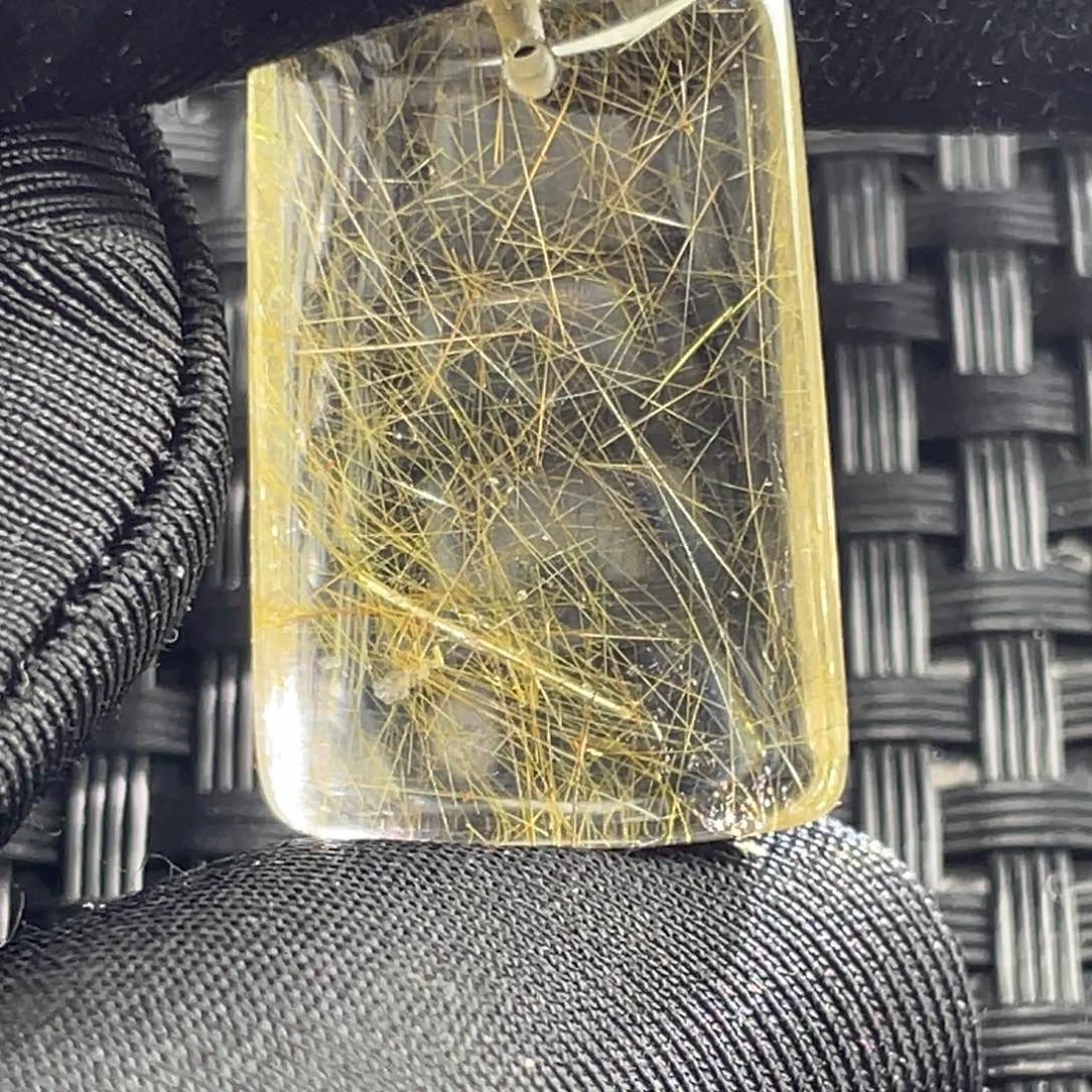 水晶天然水晶吊坠未镶嵌听**过