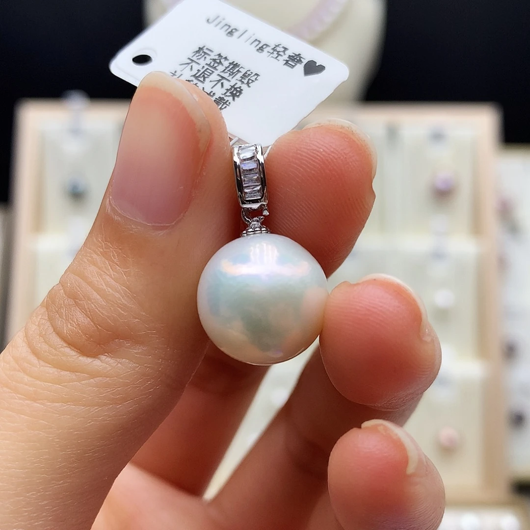 颈饰淡水珍珠合金