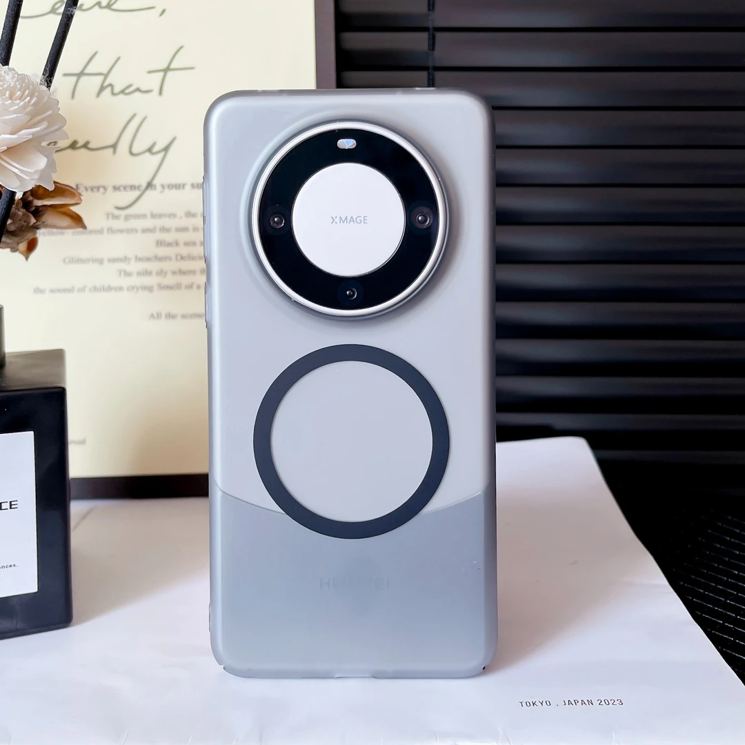 磁吸冰雾磨砂适用华为mate80pro手机壳新款mate70pro肤感半透防摔