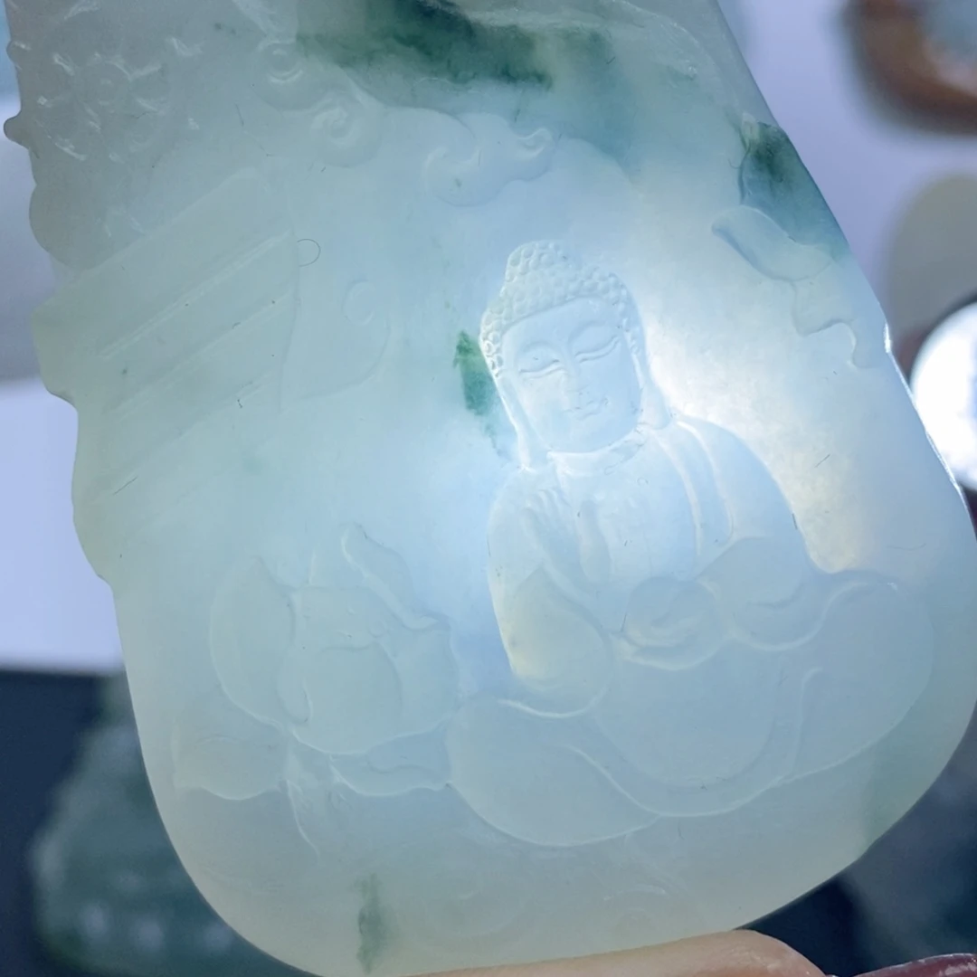 定制翡翠未镶嵌?***锅阿弥