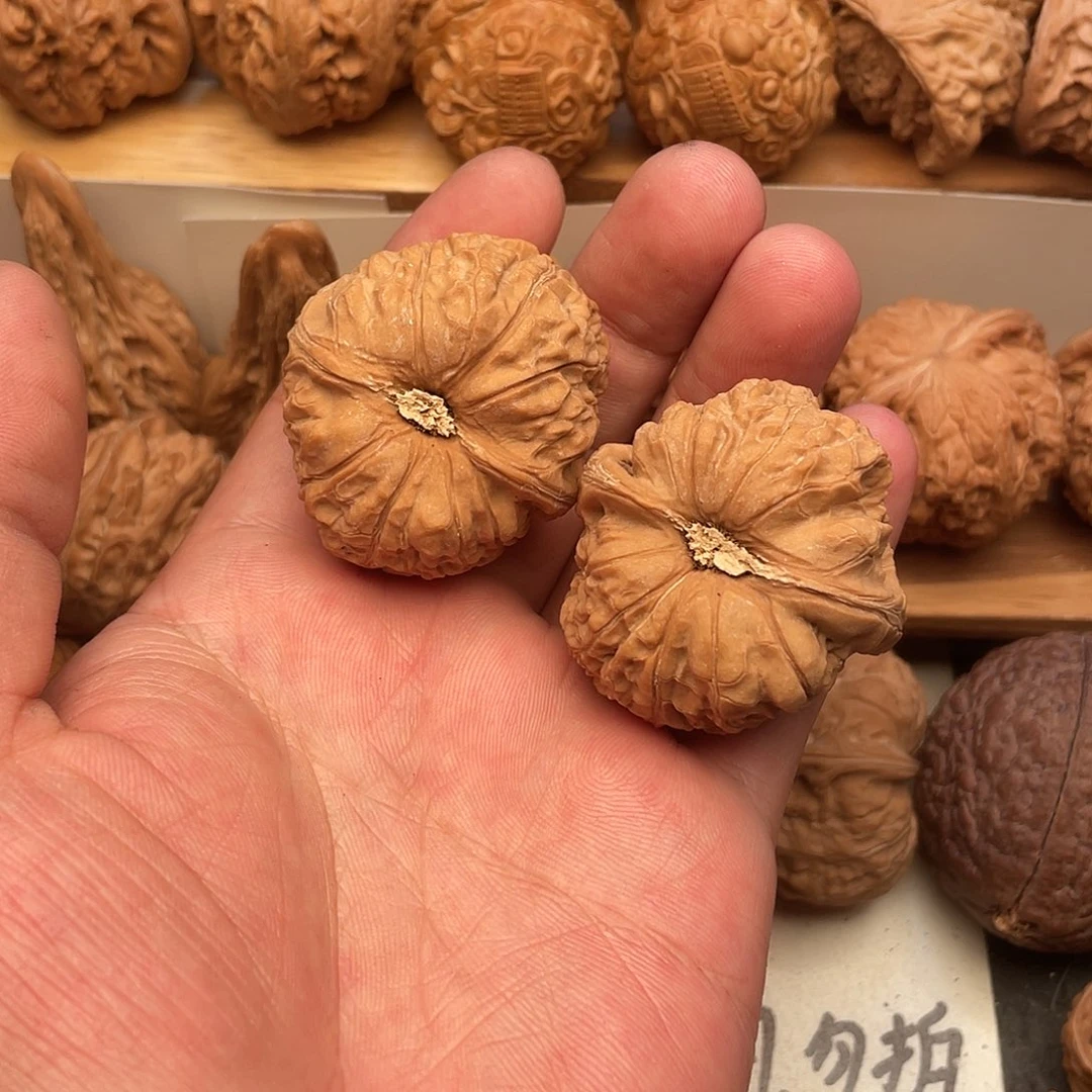 江***盗文玩核桃吊坠南瓜