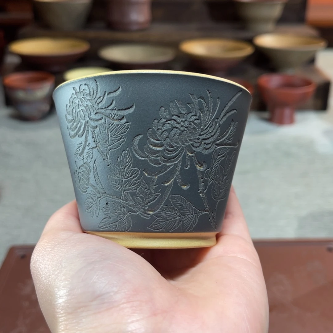 茶杯紫砂紫砂主人杯