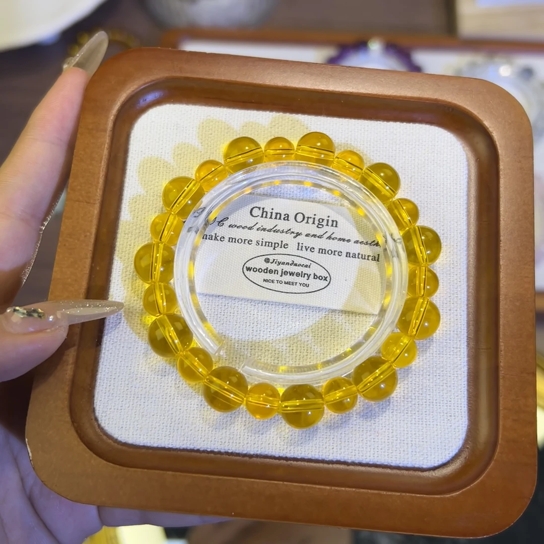 b15-双黄蛋10mm正圆手串