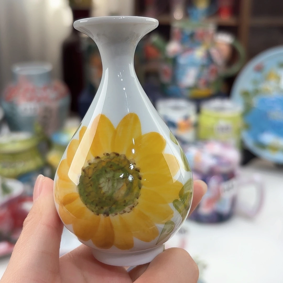 景德镇手绘高温釉下彩陶瓷茶具
