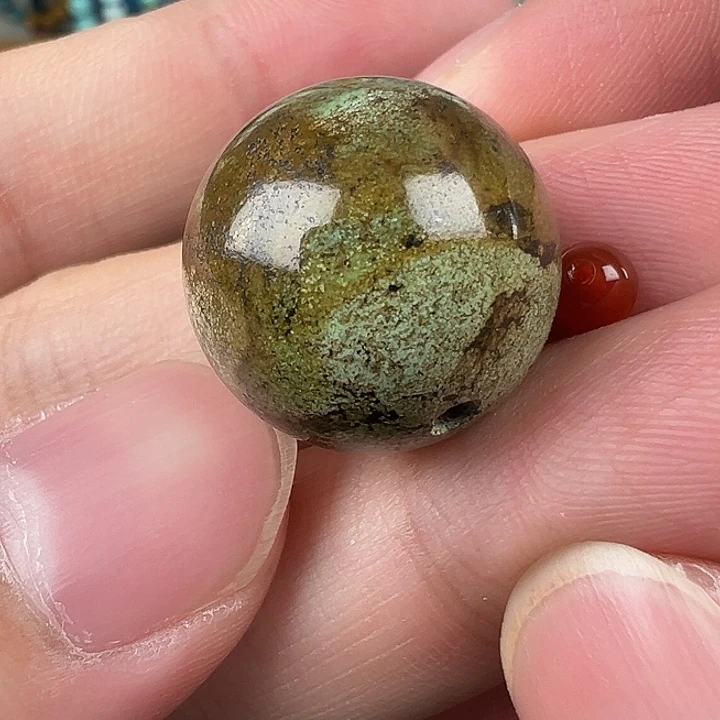 南红玛瑙未镶嵌配饰卡17.6