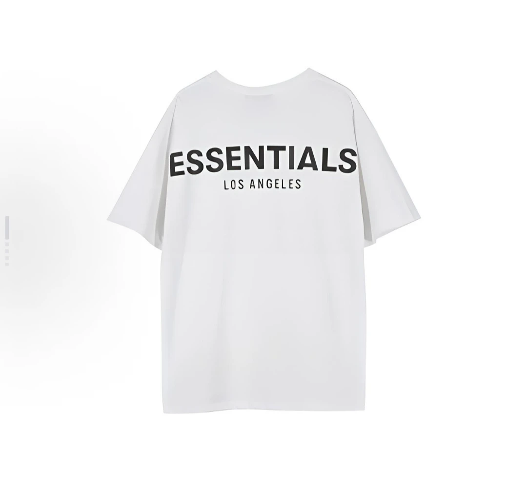 Essentials SS20 LA Tee White 洛杉矶限定反光短袖美式重磅T恤
