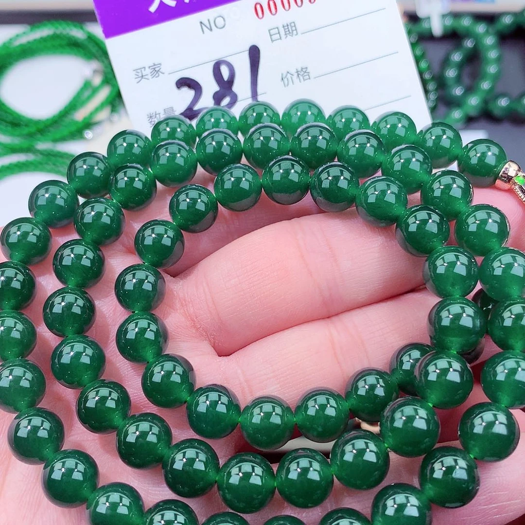 翡翠手链未镶嵌天然翡翠手链未镶嵌