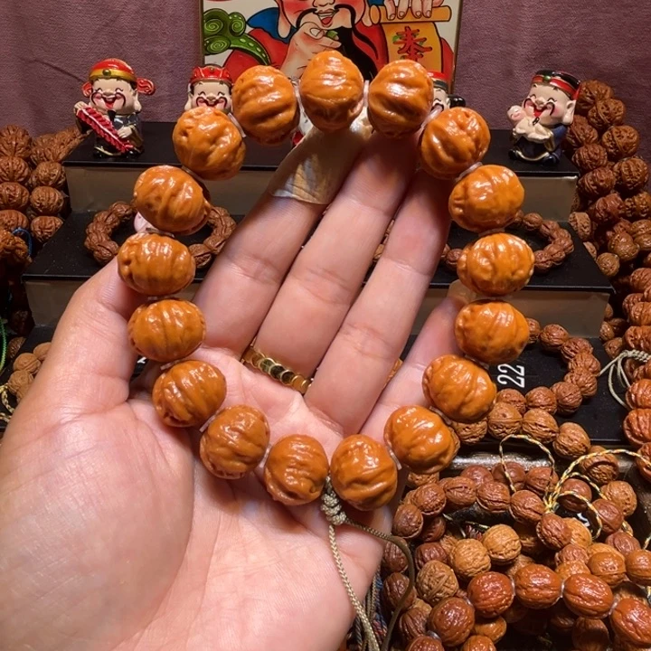 一***雨手串文玩核桃精品