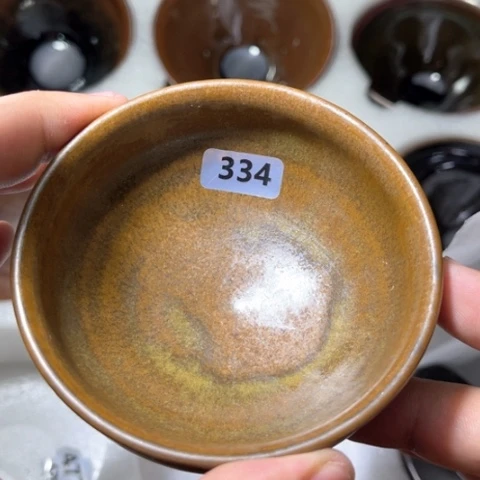 茶盏原矿原釉柴烧建盏