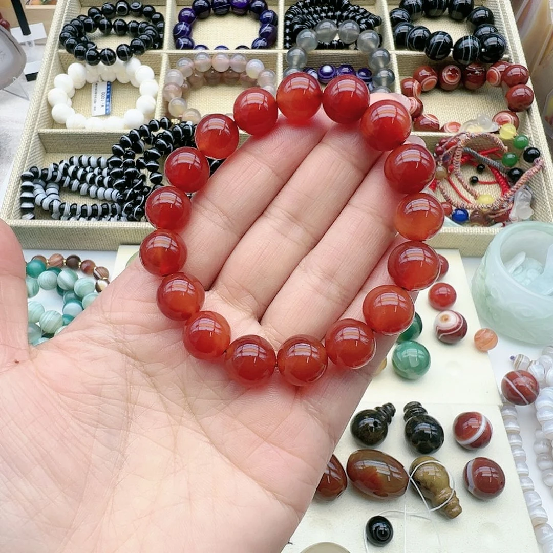 未镶嵌玛瑙/玉髓珠宝半成品图**海