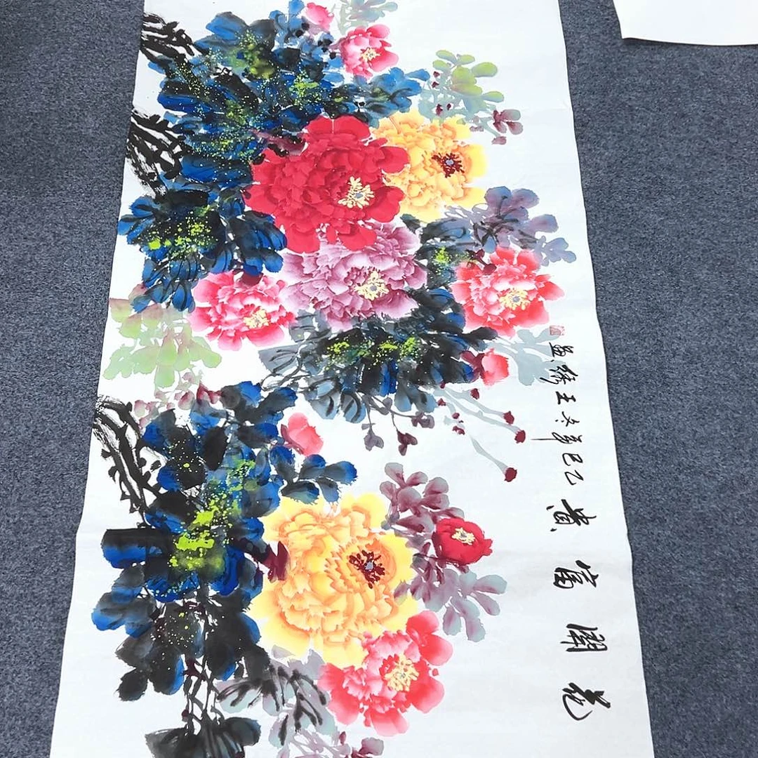 国画纯手绘字画作品