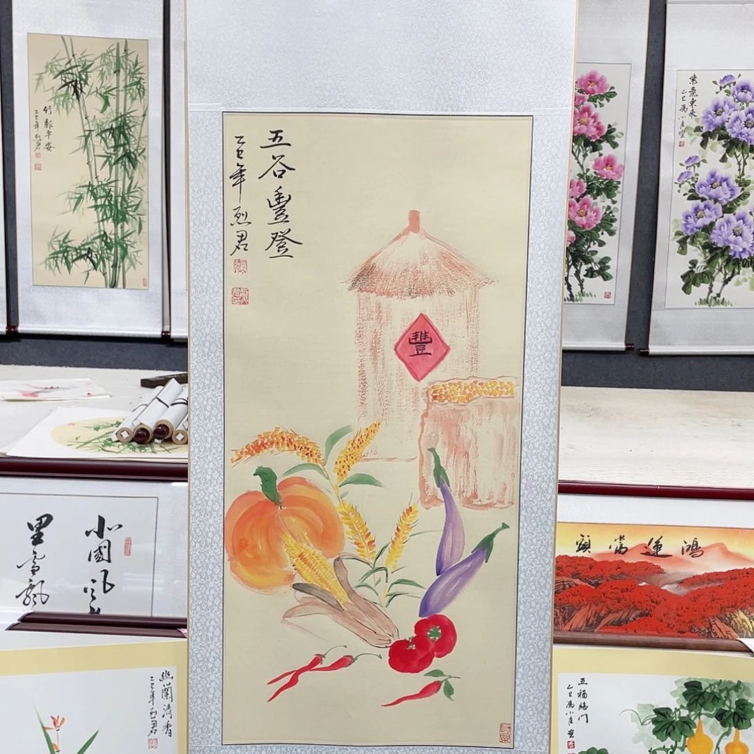 国画手绘作品手绘作品