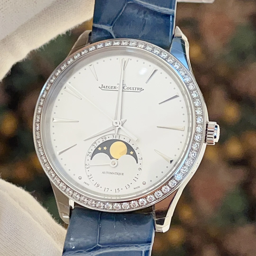 99新 Jaeger-LeCoultre/积家 原钻大师34mm自动机械女表