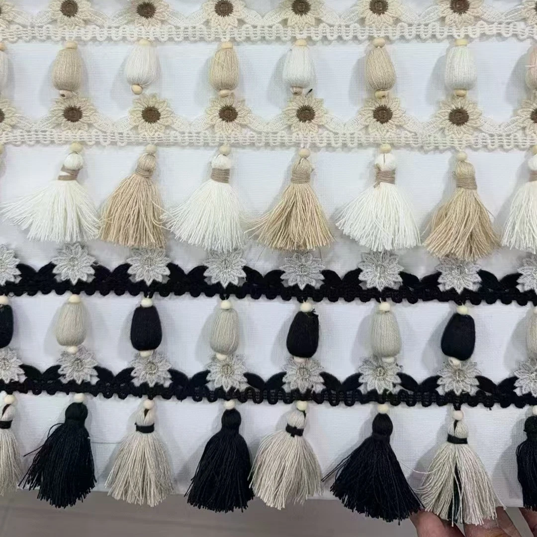 致远花边窗帘花边水溶蕾丝花边窗帘沙发抱枕等的缝纫DIY辅料装饰