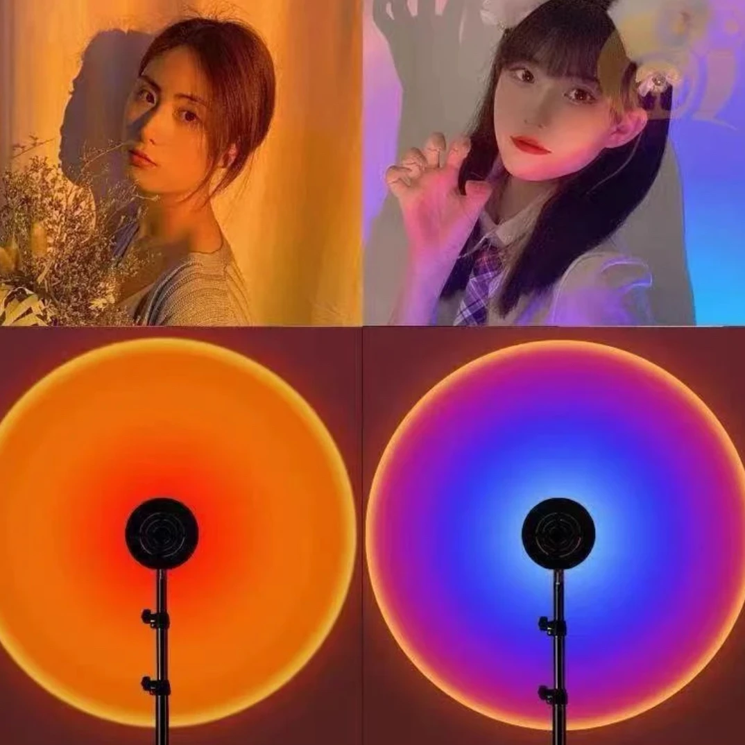 一米 日落氛围灯拍照直播视频补光灯