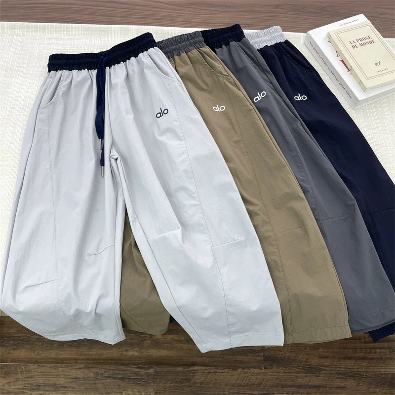 儿童户外休闲速干裤2025夏季新款拼接长裤男女童运动裤