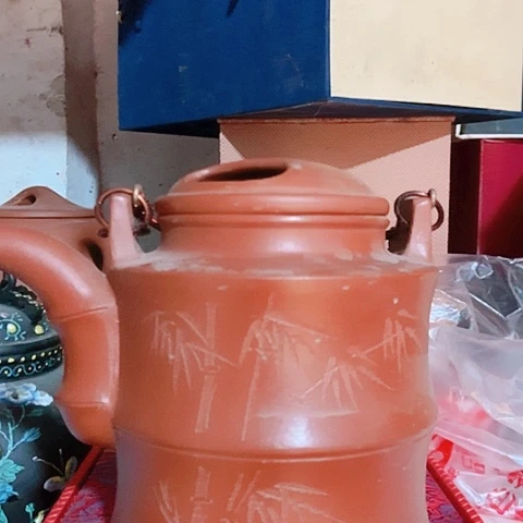 茶壶绿泥宜兴紫砂全手工制作工艺