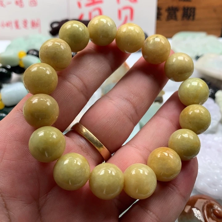 翡翠未镶嵌颈饰保真天然a货翡翠